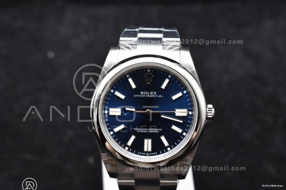 A Edition 41mm Perpetual 939 Dial 904L DIWF Steel 1:1 124300 Blue Oyster Snug Best 0501